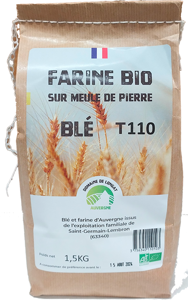 farine bio T110 1,5 kg